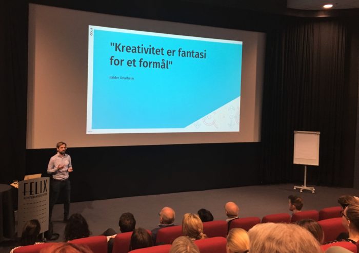 Gjermund Glesnes holder foredrag på Best i Tekst 2019