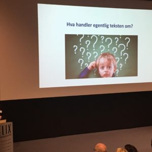 Hva handler egentlig teksten om?