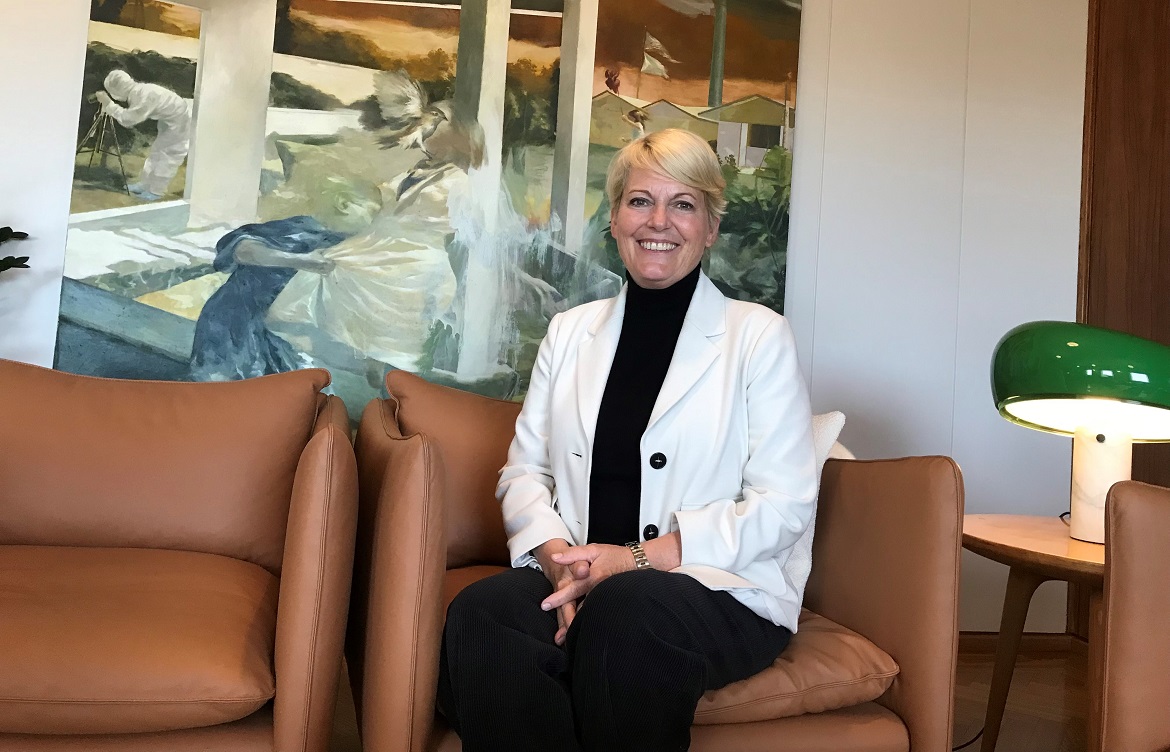 «Jeg er imponert over arbeidet dere tekstere gjør.» Vibeke Fürst Haugen, kringkastingssjef.