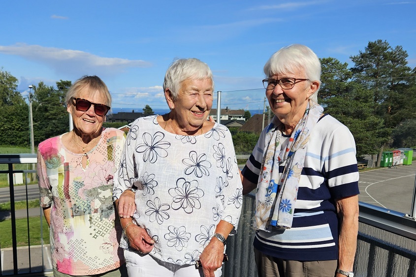 KOMPisene Karen, Hanne og Ellen-Marie.